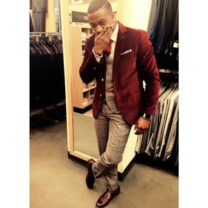 Gulliano Couture Plaid suit